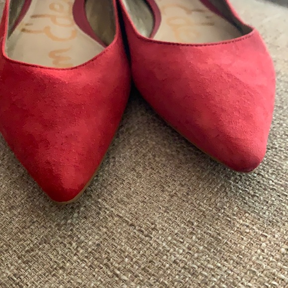 Sam Edelman Suede Rae Pointy Toe Flat - Picture 8 of 12